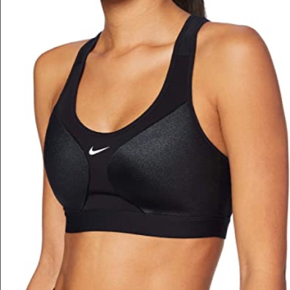 Charcoal Grey Nike Women's Team Motion Adapt Sports Bra 2.0 Size M